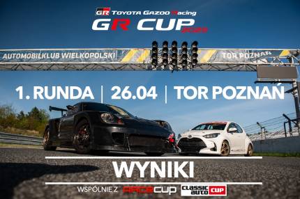 Wyniki 1. rundy TOYOTA GR CUP 2025 na Torze Poznań